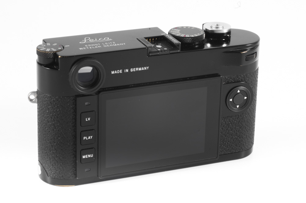 Leica M10-R, black paint finish