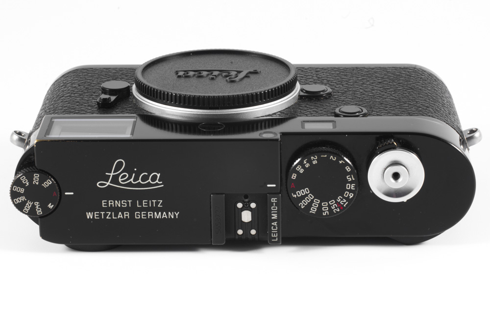 Leica M10-R, black paint finish